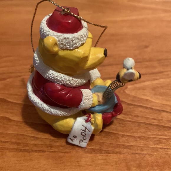 Collectible Winnie the Pooh Dressed as Santa Christmas Ornament by Disney - Picture 4 of 6
